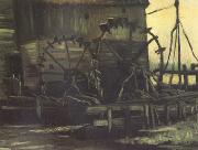 Vincent Van Gogh Water Mill at Gennep (nn04) USA oil painting artist